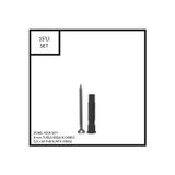 Adilon Boşluk Dübel Seti 15 Adet. 08MM Dübel ,5.0X60 Sunta Vidası