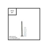Adilon Dübel-Vida Seti, Beyaz Dübel 10 Mm, 6,0X70 Yhb Sunta Vidası, 10 Adet
