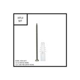 Adilon Dübel-Vida Seti, Beyaz Dübel 12 mm, 5,0x100 YHB Sunta Vidası, 10 Adet