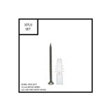 Adilon Dübel-Vida Seti, Beyaz Dübel 12 mm, 6,0x80 YHB Sunta Vidası, 10 Adet