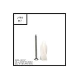 Adilon Dübel-Vida Seti, Gaz Beton (Ytong) Dübeli 10 mm, 6,0x70 YHB Sunta Vidası, 10 Adet