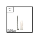 Adilon Dübel-Vida Seti, Gaz Beton (Ytong) Dübeli 10 mm, 6,0x80 YHB Sunta Vidası, 10 Adet