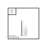 Adilon Dübel-Vida Seti, Gaz Beton (Ytong) Dübeli 8 mm, 5,0x70 YHB Sunta Vidası, 10 Adet