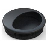 Adilon Gömme Kulp 50MM Siyah 10 Adet