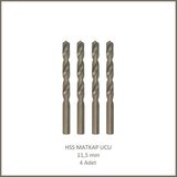 Adilon Hss Matkap Ucu 11,5 Mm, Metal, Ahşap, Plastik Için (4 Adet)