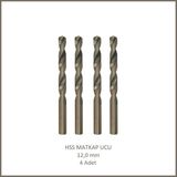 Adilon Hss Matkap Ucu 12 Mm, Metal, Ahşap, Plastik Için (4 Adet)