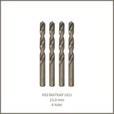 Adilon Hss Matkap Ucu 13 Mm, Metal, Ahşap, Plastik Için (4 Adet)