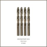 Adilon Hss Matkap Ucu 14 Mm, Metal, Ahşap, Plastik Için (4 Adet)
