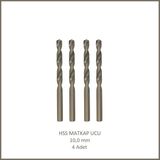 Adilon Hss Matkap Ucu 4 Mm, Metal, Ahşap, Plastik Için (10 Adet)