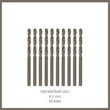 Adilon Hss Matkap Ucu 4,2 Mm, Metal, Ahşap, Plastik Için (10 Adet)