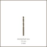 Adilon Hss Matkap Ucu 7,5 Mm, Metal, Ahşap, Plastik Için (1 Adet)