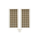 Adilon Kare Kahve 20X20 mm 2 Paket Yapışkanlı Sandalye Koltuk Mobilya Ayak Keçesi Zemin Koruyucu Keçe