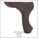 Adilon Lukens Ayak, Tv Ünite, Koltuk, Mobilya Ayağı, 14 Cm, Kahve
