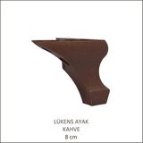 Adilon Lukens Ayak, Tv Ünite, Koltuk, Mobilya Ayağı, 8 Cm, Kahve