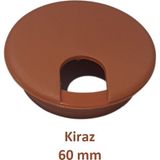 Adilon Masa Üstü Kablo Kanalı Deliği Kapağı, Kiraz, Masa Kapağı, 6 cm - 1 Adet - Kırmızı - Sarı - Yeşil