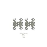 Adilon Nikel Dekoratif Kelebek Menteşe Küçük 2 Adet (4,2cm X 3,5cm)