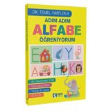Adım Adım Alfabe Öğreniyorum - Dik Temel Harflerle