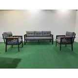 Adım Shops Adımshops 3+1+1 Melisa Balkon-Bahçe-Kafe Çay Seti Koltuk Oturma Takımı-Oturma Grubu,ofis Koltuğu 3+1+1melisa - Gri