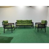 Adım Shops Adımshops 3+1+1 Melisa Balkon-Bahçe-Kafe Çay Seti Koltuk Oturma Takımı-Oturma Grubu,ofis Koltuğu 3+1+1melisa - Yeşil