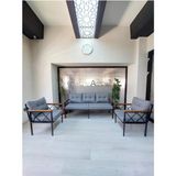 Adım Shops Safir 3 1 1 Bahçe,balkon,teras,cafe,çay Seti,oturma Grubu,koltuk Takımı,3lütakımlar,ofis Koltuğu - Gri