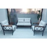 Adım Shops Safir Balkon,bahçe,cafe,çay Seti,oturma Grubu,ofis Koltuğu - Krem