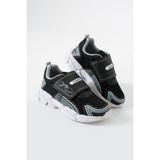 Adımist Çocuk Unisex Rahat Ortopedik Taban Cırtlı Hafif Sneaker Spor Ayakkabı (LENTO CIRTLI) - Siyah