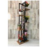 adımshops 6 Bölmeli Çiçeklik,saksılık,salon Dekor,balkon Dekor,dekoratif
