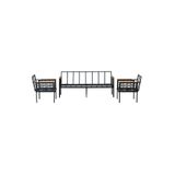 adımshops İnci Balkon-bahçe-kafe Çay Seti Koltuk Oturma Takımı-oturma Grubu (İSKELET) İskelet