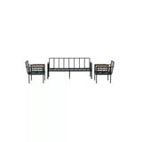 adımshops İnci Balkon-bahçe-kafe Çay Seti Koltuk Oturma Takımı-oturma Grubu (İSKELET)