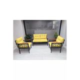 adımshops İnci Balkon-bahçe-ofis-kafe- Çay Seti-koltuk Oturma Takımı-oturma Grubu Çstakımlazer