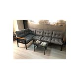 adımshops Miami melisa 3+2 Köşe Yön değiştirilebilir Koltuk Takımı Balkon-bahçe-kafe mermerdesen 70x50cm sehpa