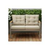 adımshops OPAL 2'li (CAPPUCCİNO) Metal Gövde Balkon-bahçe-kafe,çay Seti,koltuk Takımı,oturma Grubu,ofis Koltuğ