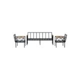adımshops Safir Balkon-bahçe-kafe Çay Seti Koltuk Oturma Takımı-oturma Grubu (İSKELET)