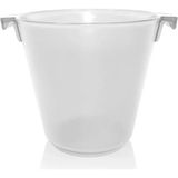 Adin Tasarım Şişe Kovası Akrilik Buz Kovası 28X23 cm Şişe Soğutucu Buz Kovası Soğutucu