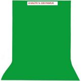 Adin Ticaret Greenbox Chromakey- Green Screen Yeşil Fon Perde 1.5 x 2 m