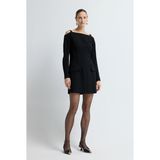 Adl Cepli Elbise Siyah 12445739000 - XL