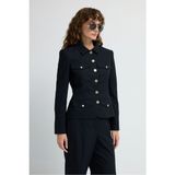Adl Cepli Erkek Yaka Ceket Lacivert 11945721000 - XS - Dropsuz