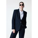 adL Gabardin Ceket Petrol 11945699001 - S - Dropsuz