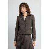 Adl Gabardin Cep Detaylı Ceket Kahve 11945682000 - XL - Dropsuz