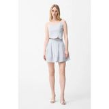 adL Pileli Mini Etek Gri 12746289000