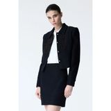 adL Tüvit Ceket Siyah 11945676001 - XL - Dropsuz