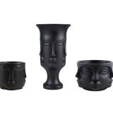 Adler Saksı Set Siyah