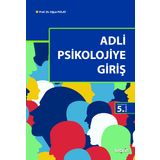 Adli Psikolojiye Giriş 5. Baskı