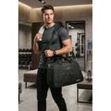 Adm 01 Büyük Boy Unisex Seyahat&Spor El Valizi Siyah