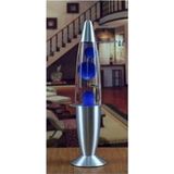 Adm Store Lav Lambası Gece Lambası Büyük Boy Lav Lambası Lava Lamp Konsept 41 Cm Mavi