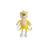 admay 3D Sonic Model Peluş Kirpi Şekil Kısa Peluş Çanta Oyuncak Oyuncak 60 cm