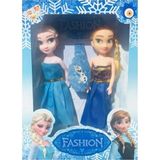 Admay Disney Frozen Elsa & Anna Bebek Seti – Hediyelik Prenses Oyuncak Seti - Çok Renkli