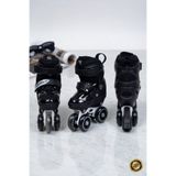 admay Işıklı 2+1 1+1 2+2 Ayarlanabilir Çocuk Pateni, LED Teker, Alüminyum Şase, Çantalı
