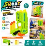 Admay Oyuncak Tabanca Sünger Mermili Air Blaster Seti | Yumuşak Dart Silahı