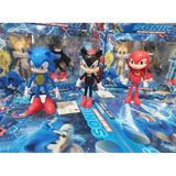Admay Sonic The Hedgehog 3’lü Figür Seti | Sonic – Shadow – Knuckles - 001-Renkli
